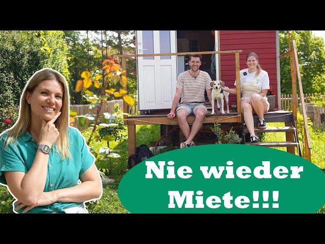 Tiny House mit Anfang 20: Aussteiger auf dem Land | Nie wieder Miete | Minimalistisch Leben