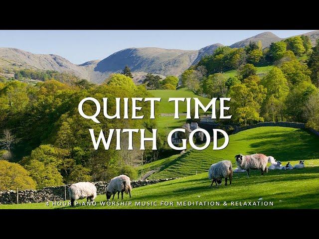 QUIET TIME WITH GOD | Instrumental Worship & Scriptures with Nature | Christian Piano