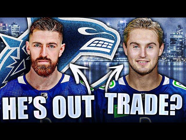 DISASTER NEWS FOR THE VANCOUVER CANUCKS: FILIP HRONEK OUT + NILS HOGLANDER TRADE SOON?