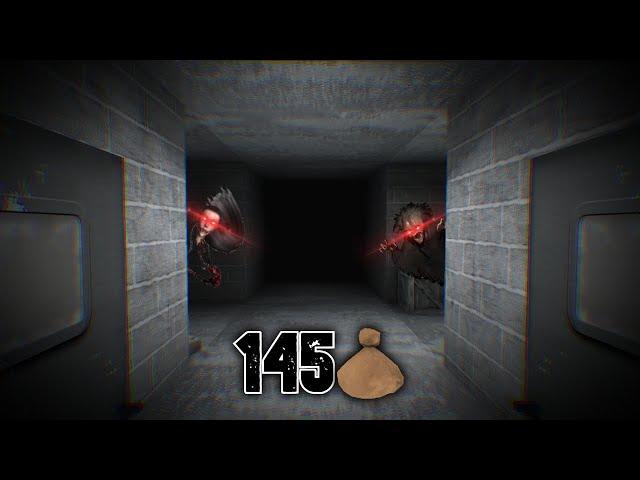 COLLECTING 145 MONEY BAGS IN DOUBLE TROUBLE | Eyes the horror game - Endless mode