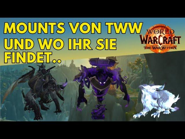 Mounts, die jeder haben will. Alunira, Siesbarg, Beledar und und und...