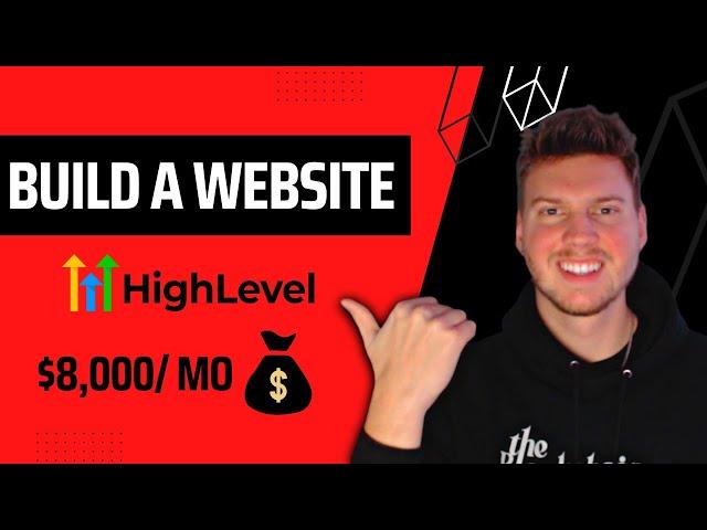 How To Build A Website FAST With GoHighLevel!