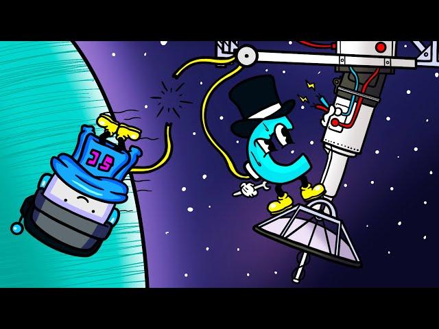 We Repaired a Satellite and Everything Went Wrong Heavenly Bodies Multiplayer!