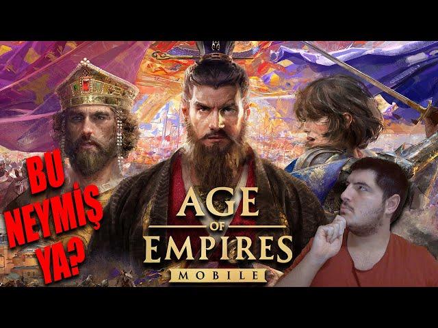 AGE OF EMPIRES MOBILE : MOBİL OYUN İNCELEME - BU NEYMİŞ YA?