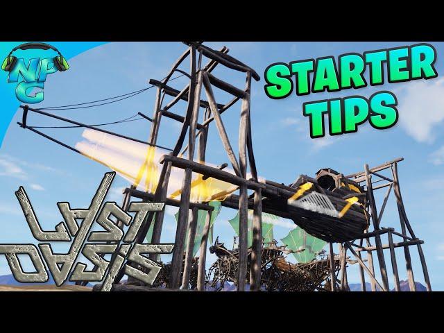 LAST OASIS - Tips and Strategy for Starting Out in Last Oasis and Toboggan Building! E4