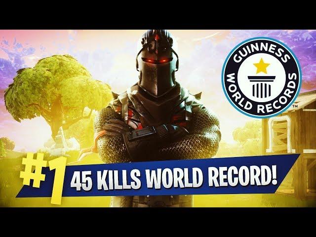 45 KILLS WORLD RECORD -  TEEQZY VS SQUAD ( FORTNITE BATTLE ROYALE GAMEPLAY SOLO VS. SQUAD )