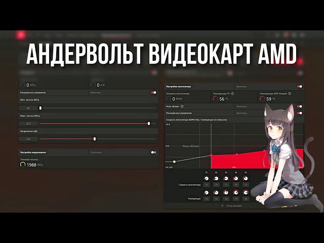 АНДЕРВОЛЬТ ВИДЕОКАРТ AMD 2024 | ПРОСТО И ПОНЯТНО | BLAGO PC