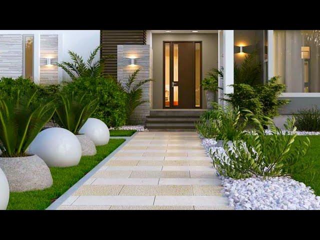 200 Front Yard Garden Landscaping Ideas 2024 | Backyard Patio Design | Modern House Exterior Design