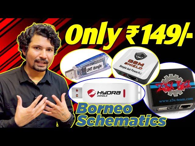 Only ₹149/- UMT Dongle, GSM Shield, Samsung Z3X, Borneo Schematics and more 