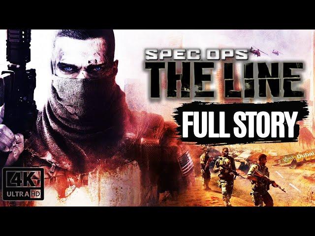 SPEC OPS: THE LINE All Cutscenes Full Story (Game Movie) @ 4K 60FPS