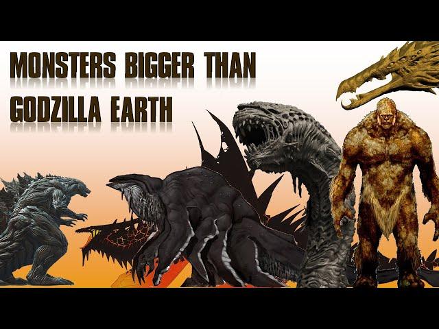 15 Monsters Bigger Than Godzilla Earth