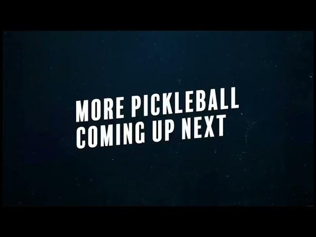 Glenn Lucy Announcing Pickle Ball Tournament