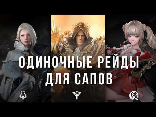 Lost Ark. Одиночные рейды на сапорте. Билды.