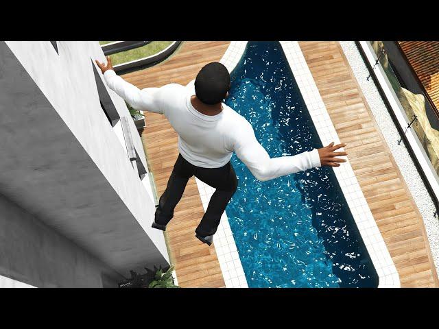 GTA 5 Franklin Parkour Fails ep.1