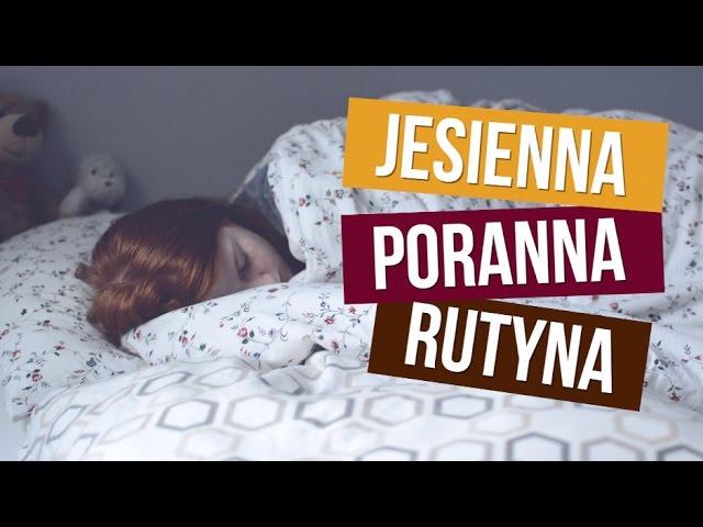 JESIENNA PORANNA RUTYNA