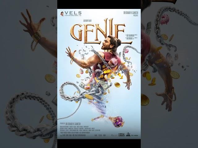 FIRST LOOK POSTER OF  #GENIE ️‍🩹 #movie #update #tamil #jayamravi