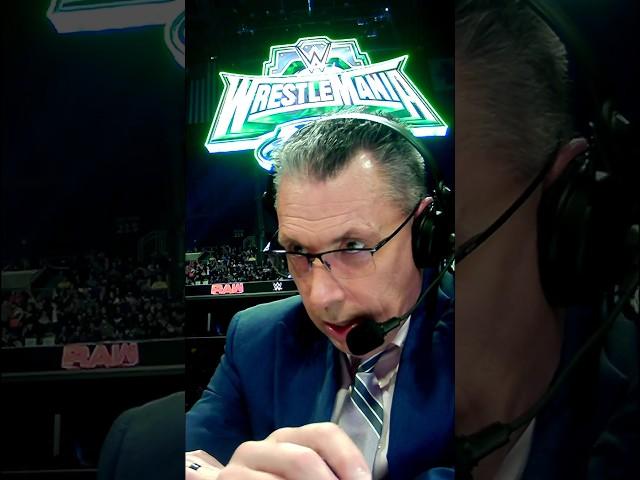 Michael Cole is a savage 