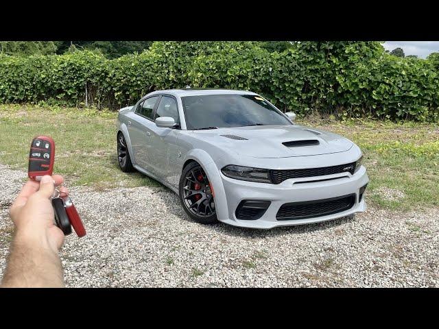 NEW Dodge Charger SRT Hellcat Widebody: Start Up, Test Drive, Walkaround, POV and Review