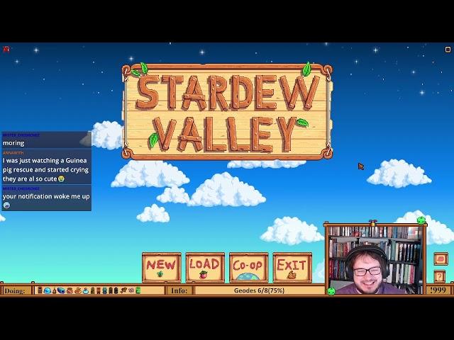 Stardew Valley 999 Challenge VOD - Nov 29th, 2024