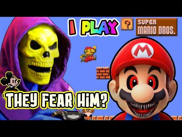 Why Disney fears the Mario movie! || Skeletor plays and reacts to Super Mario bros!