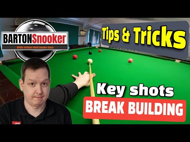 Snooker Coaching Session | Shot by Shot Break Tips