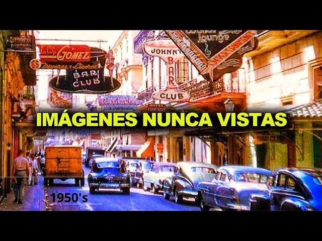 Imágenes NUNCA VISTAS de Cuba antes de 1959 : Desarrollo ?