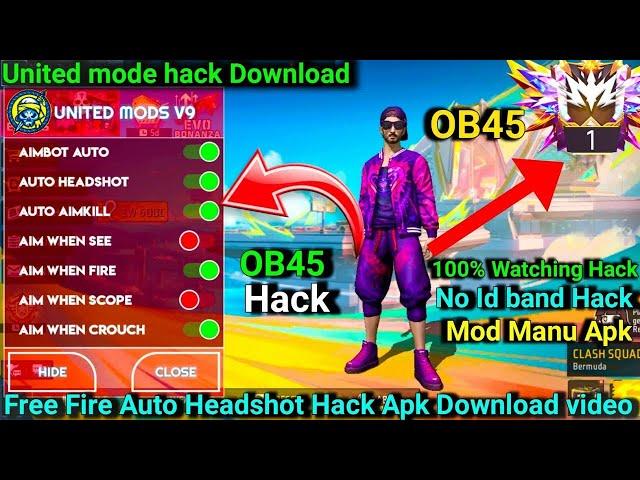 Free Fire Me Hack Kaise lagaye headshot || Free fire hack || free fire headshot hack || ff hack apk