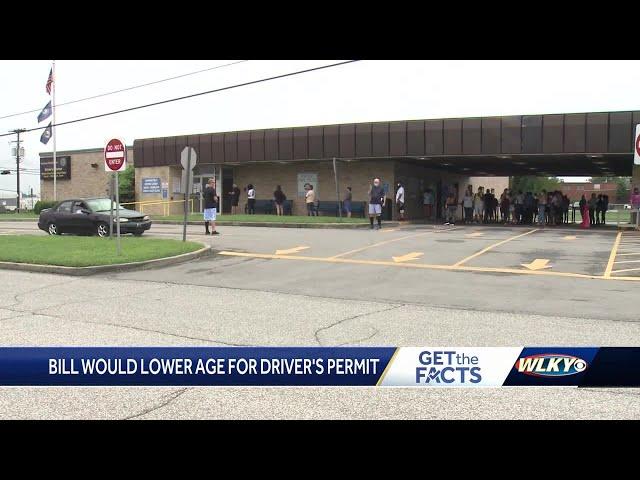 Get the Facts: Kentucky bill wants to lower age for new drivers