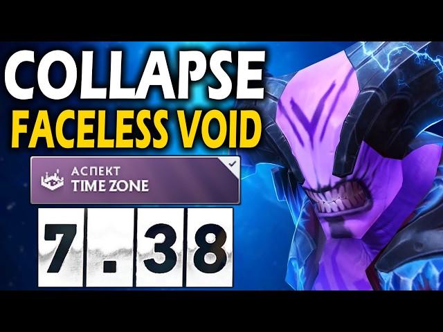 Коллапс на Оффлейн Войде через Тайм Зон! - Collapse Faceless Void 7.38 ДОТА 2