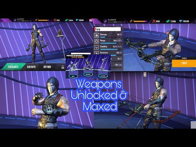 Ninja's Creed Unlocked All Weapons and Maxed Power || Insane Gamer