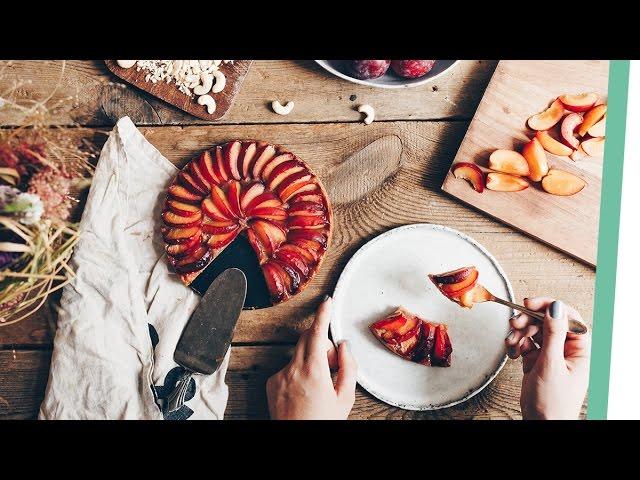 Pflaumentarte | Plum Tart | Living The Healthy Choice