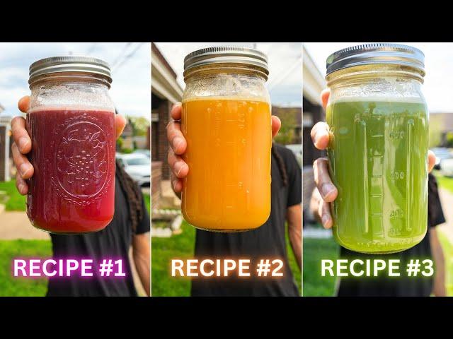 Start Juicing Today: 3 Easy Recipes with Everyday Foods!