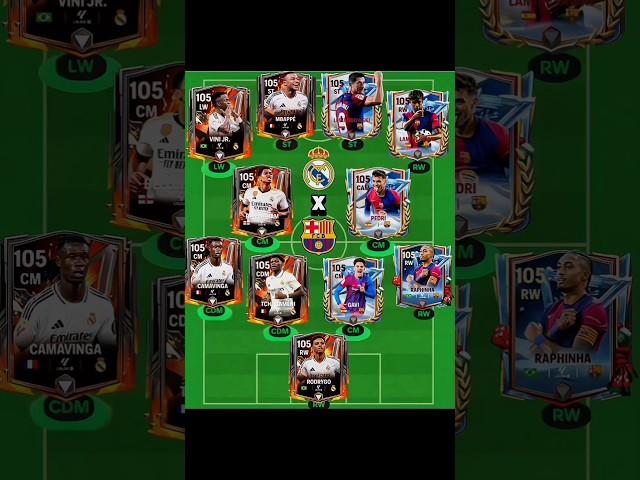 Madrid X Visça barsa  #eafc24 #eafifa #fifamobile #fcmobile24 #fifa23 #fifa22 #fifa21 #easports