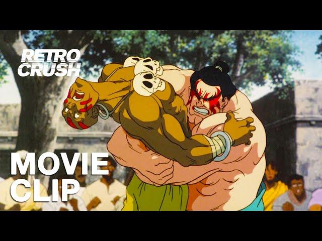 E. Honda makes Dhalsim his main squeeze | Street Fighter II: The Animated Movie (1994)