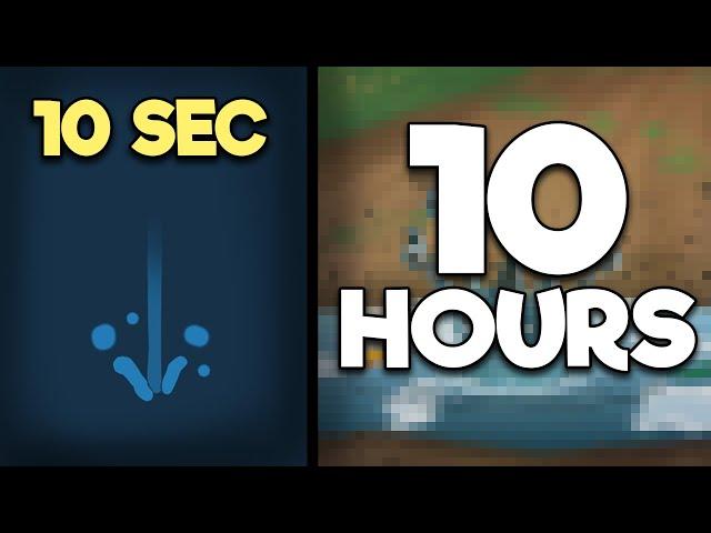 Animating WATER in 10 Seconds vs 10 Hours