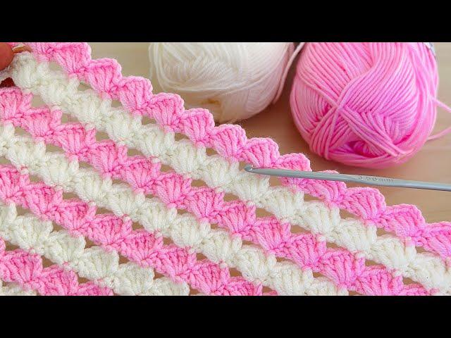 easy crochet for beginners/crochet baby blanket/baby cardigan design/ bebek battaniye/how to crochet