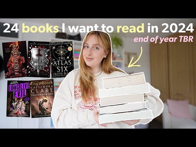 24 books I want to read in 2024  End of year TBR