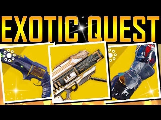 Destiny 2 - THE BIG EXOTIC QUEST VIDEO!