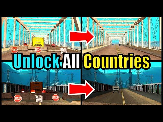 Secret Way to Unlock all Countries in GTA San Andreas