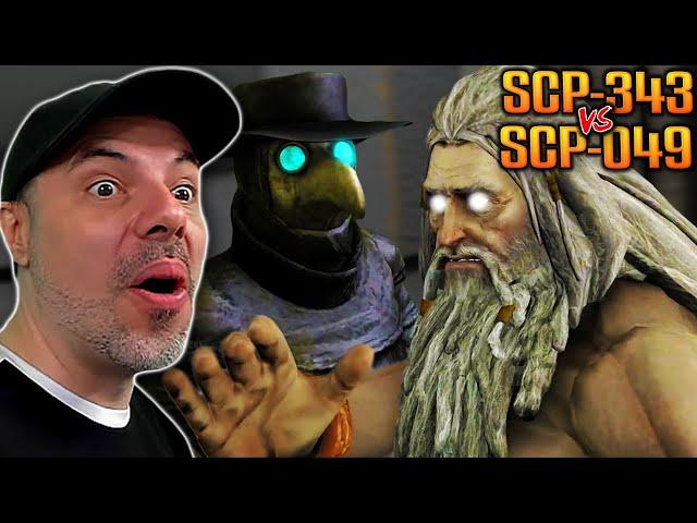 SCP-343 vs. SCP-049 [SFM] Reaction