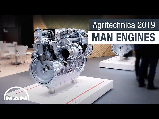 MAN Engines: Agritechnica 2019