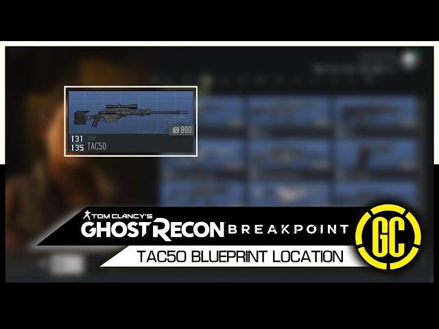 TAC50 Blueprint Location | Ghost Recon Breakpoint