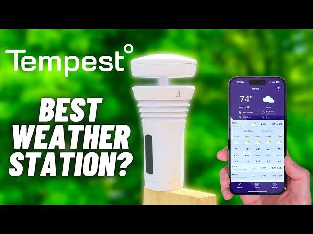 Tempest Weather System REVIEW! // The BEST Solar Personal Home Weather Station? ️