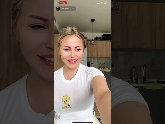 Ebru acar Tiktok Live #ebru