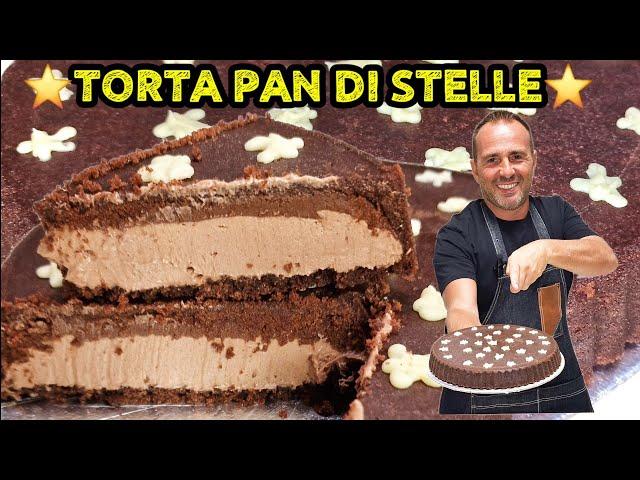 ⭐️TORTA PAN DI STELLE  SENZA COTTURA LAVORAZIONE TUTTA A FREDDO TORTA GUSTOSA E VELOCE DA REALIZZARE