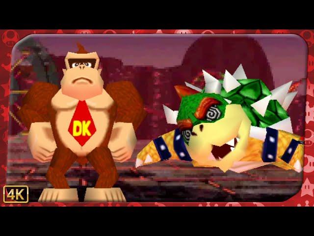 Mario Party 2 for N64 ⁴ᴷ Bowser Land (Donkey Kong gameplay)