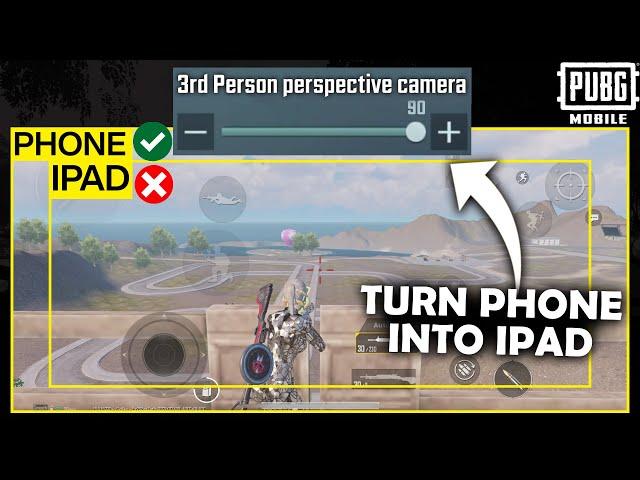 Is 90 3rd Person Perspective Camera(TPP FOV) Better? | iPad vs Phone | PUBG MOBILE/BGMI