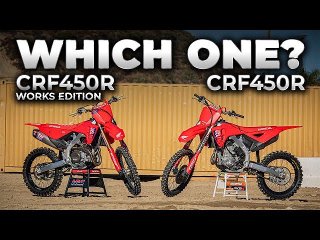 2025 Honda CRF450R Or 2025 Honda CRF450RWE