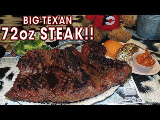 BIG TEXAN 72oz STEAK CHALLENGE IN AMARILLO | Randy Santel