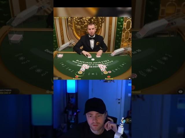 ЕГОР КРИД ВЫИГРАЛ 6 ЛЯМОВ в BLACKJACK! БЛЭКДЖЕК! #egorkreed #заносынедели #казино #занос